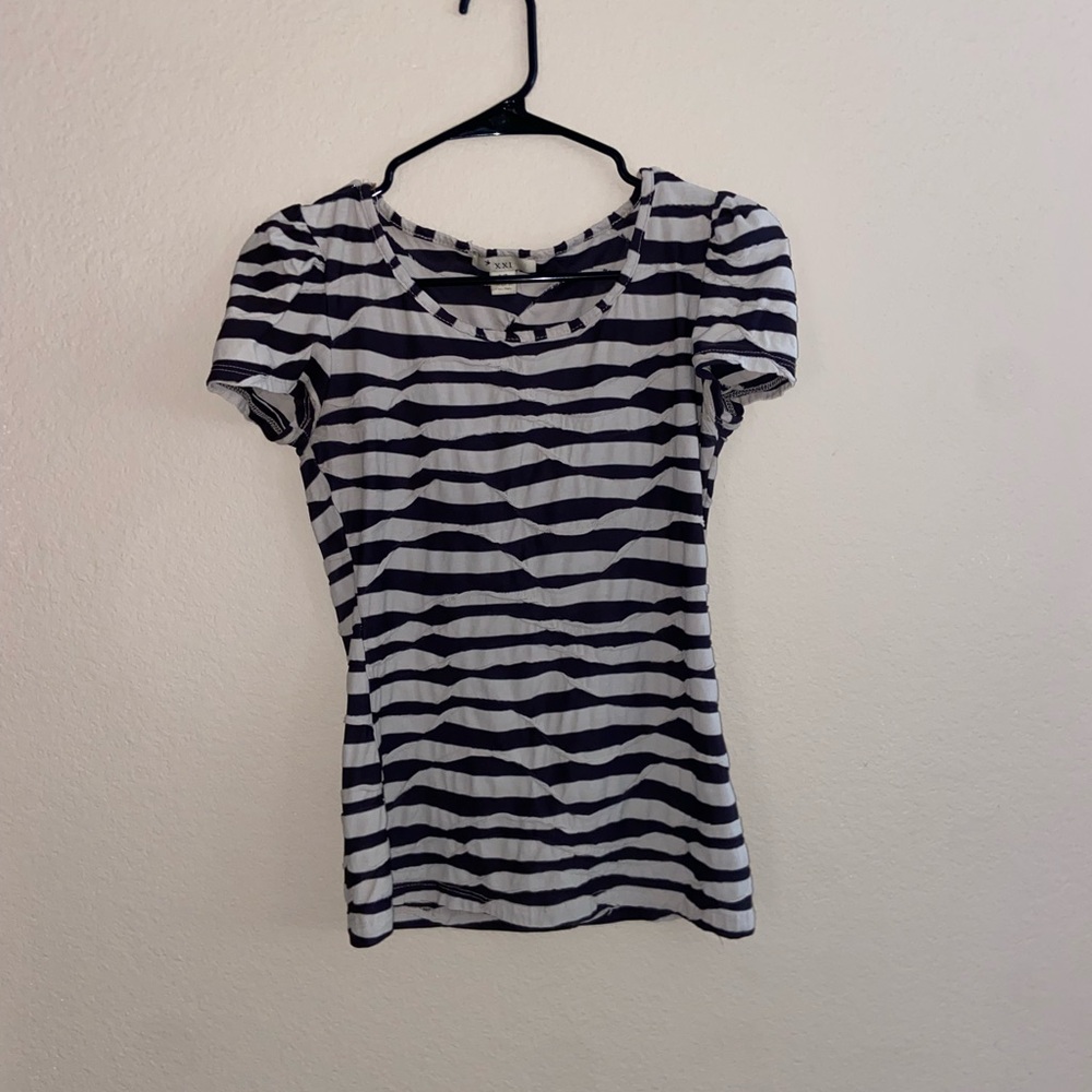 Abercrombie zebra print black/white short sleeve shirt indie super cute y2k top